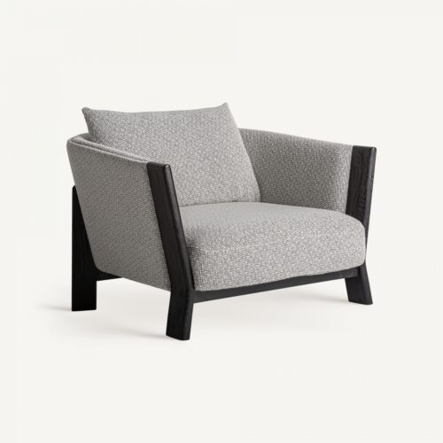 Fauteuil Nara gris Vical Home