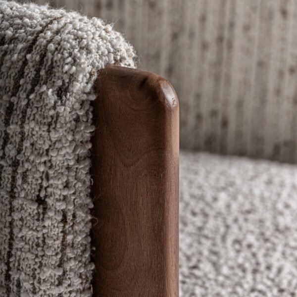 Fauteuil Erbach marron Vical Home – Image 5