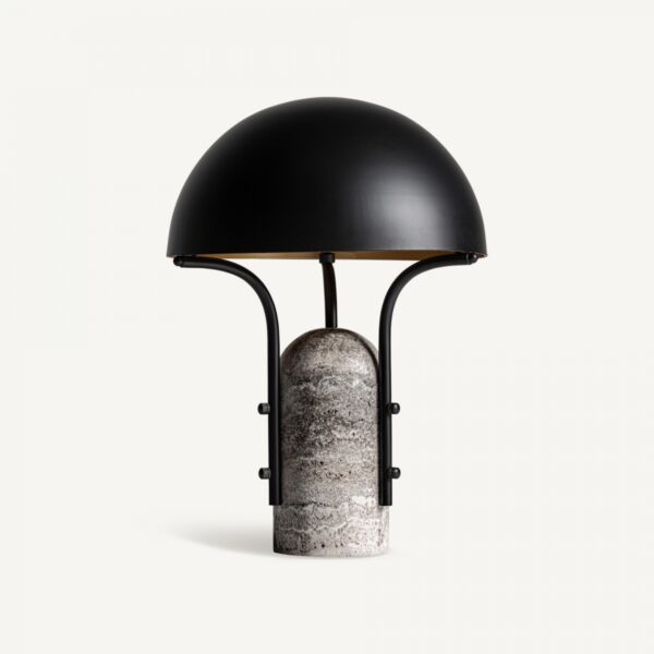 Lampe Champignon Design Marbre Gris Vical Home 35645