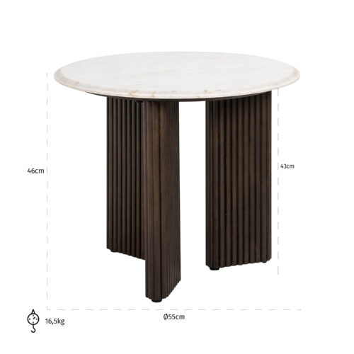 Table d'appoint Mayfield Richmond Interiors 3