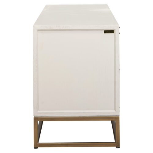 Meuble TV Whitebone brass Richmond Interiors 2