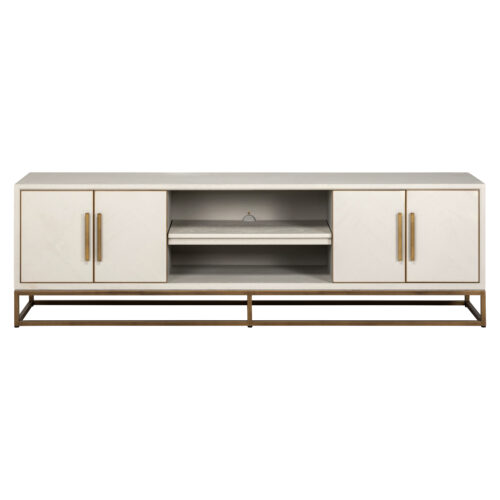 Meuble TV Whitebone brass Richmond Interiors