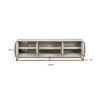 Meuble TV Whitebone brass Richmond Interiors 3