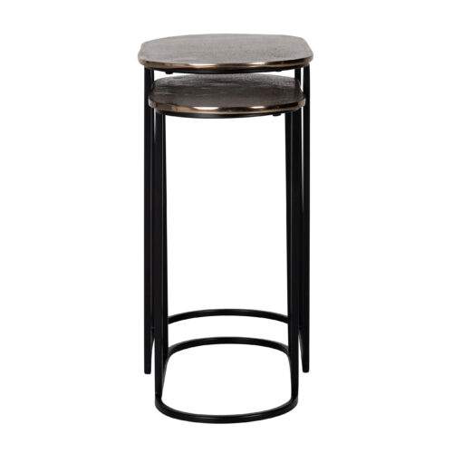 Table d'appoint Chandon Richmond Interiors set de 2 2
