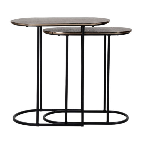 Table d'appoint Chandon Richmond Interiors set de 2 4