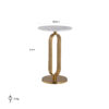 Table d'appoint Celine Richmond Interiors 4