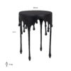 Table d'appoint Laila noir Richmond Interiors 2