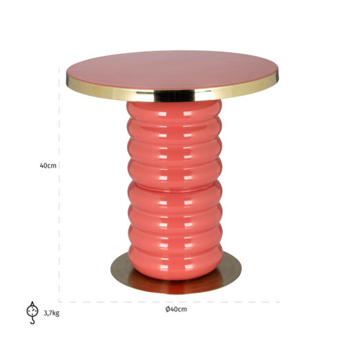Table d'appoint Shirin rose Richmond Interiors 2
