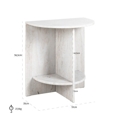 Table d'appoint Lansky Richmond interiors 4