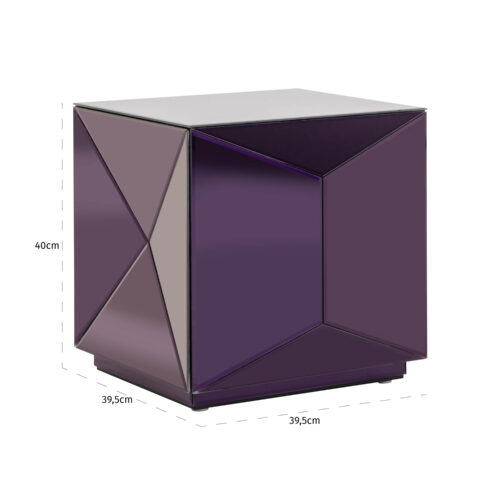 Table d'appoint Shifra Richmond Interiors violet 3