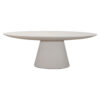 Table à manger extérieur ovale Nassau Richmond Interiors 220 2
