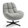 Fauteuil Molto gris Zago – Image 5
