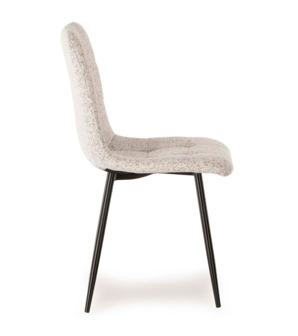 Chaise Manta chiné beige Athezza – Image 3