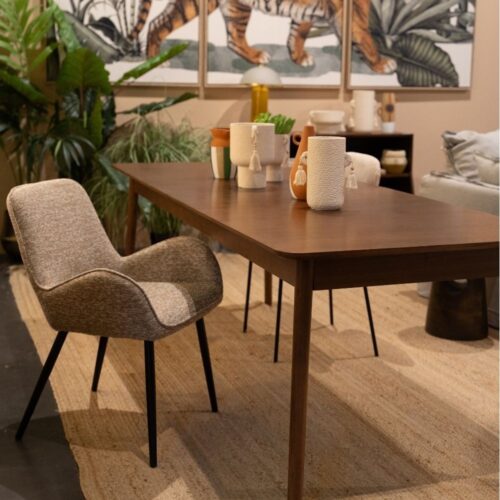 Chaise Trevise beige chiné Athezza
