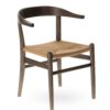 Fauteuil de table Lyndon brun Athezza