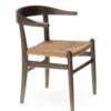 Fauteuil de table Lyndon brun Athezza – Image 3