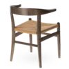 Fauteuil de table Lyndon brun Athezza – Image 4