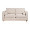 Canapé beige bouclé 2 places Venetto L172