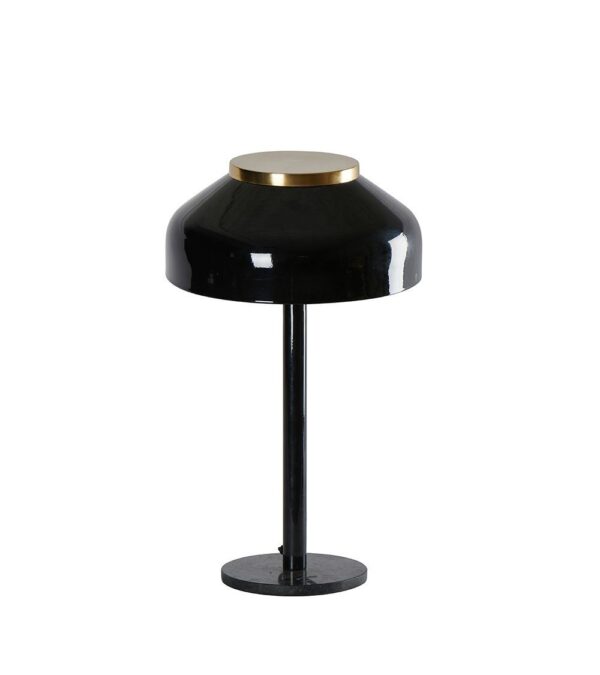 Lampe Amanite Marbre Noire Athezza