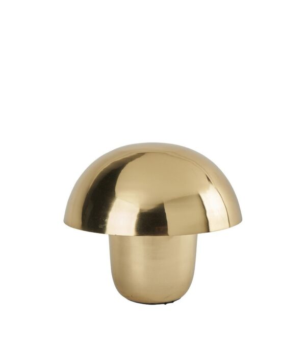 Lampe Champignon Dorée Athezza