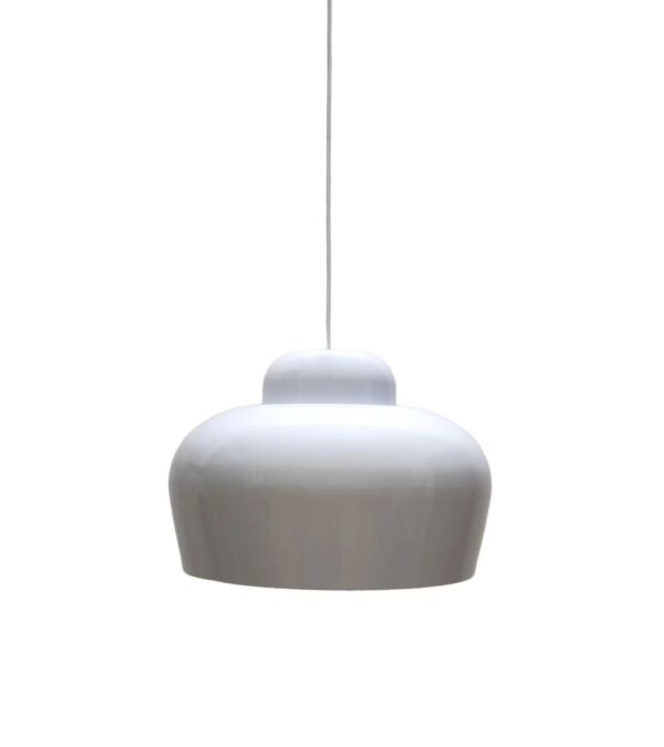 Suspension Sum Métal Blanche Athezza D35 cm