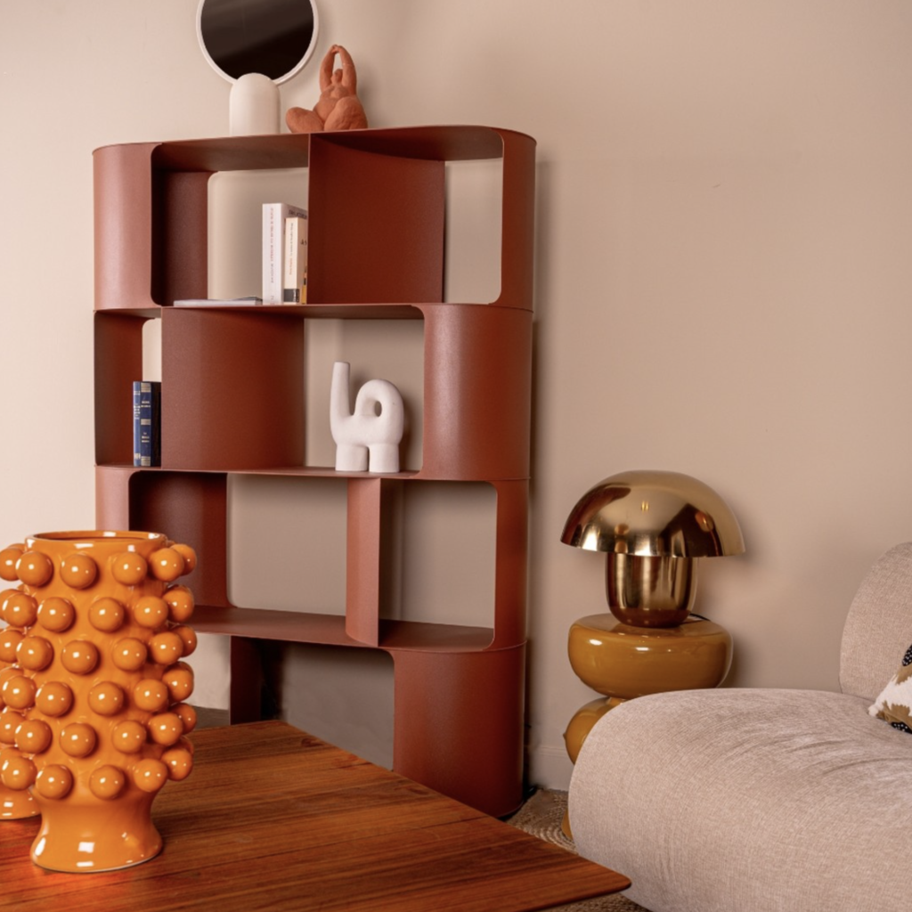 Bibliothèque Eski terracotta Athezza | Paiement 12X