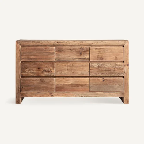 Buffet Breive bois de pin recyclé marron vieilli 161 cm Vical Home