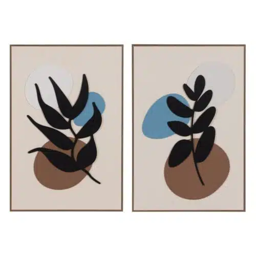 Tableau et toile Tableau relief 40 x 60 Ixia x 2 - 611947