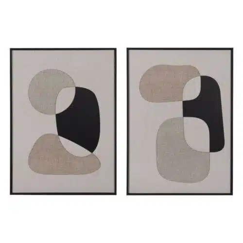 Tableau Mix Ovali 50 x 70 Ixia x 2 - 614381