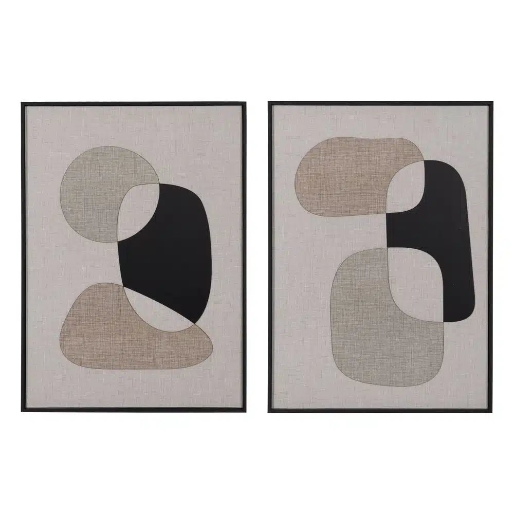 Tableau Mix Ovali 50 x 70 Ixia x 2 - 614381