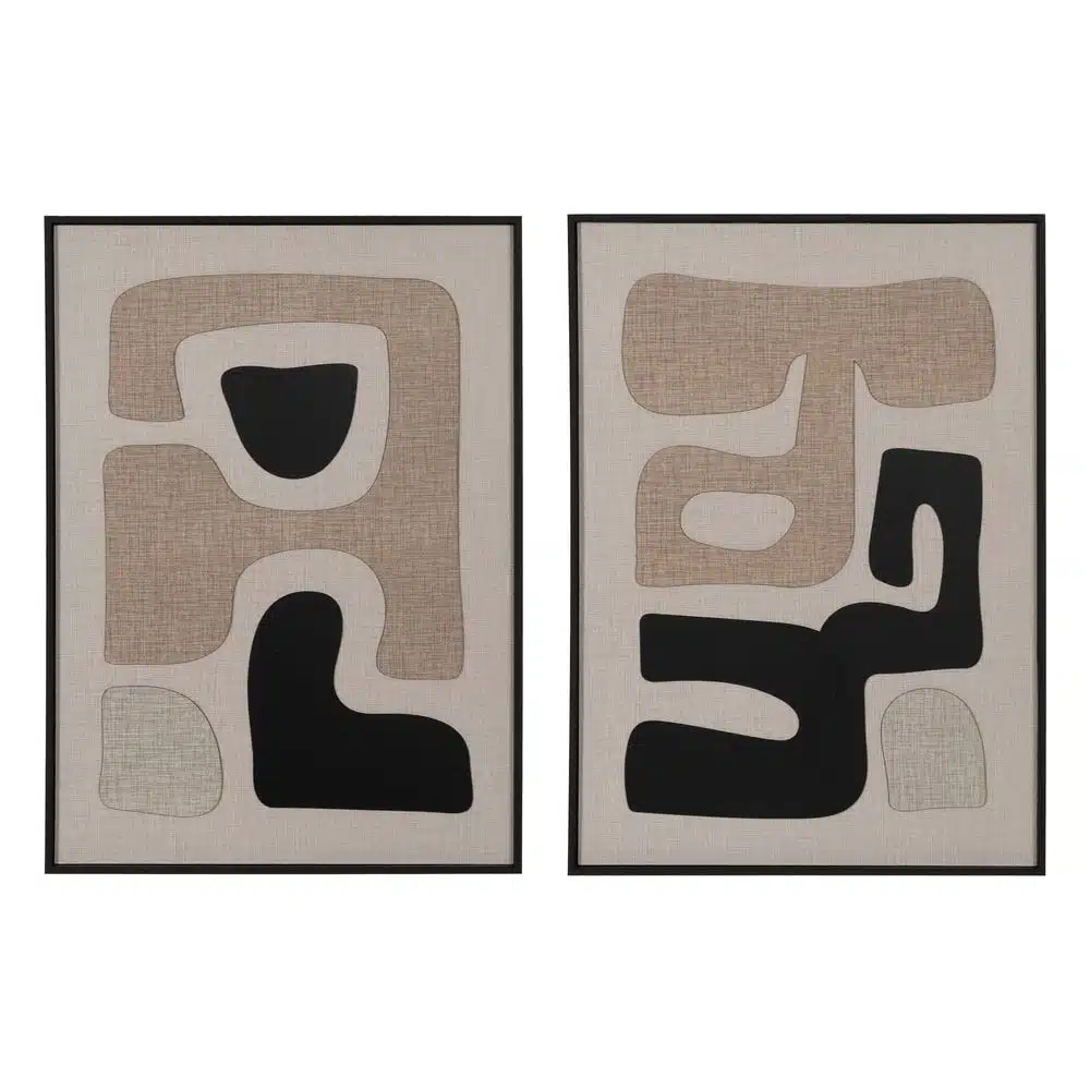Tableau contemporain Mix Nixxi 50 x 70 Ixia x 2 - 614382