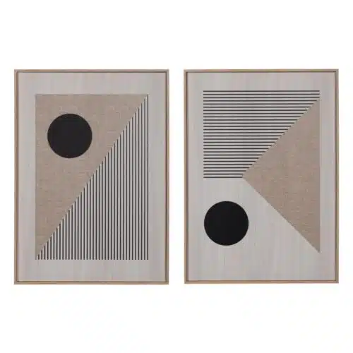 Tableau et toile Tableau Mix Géografik 50 x 70 Ixia x 2 - 614392