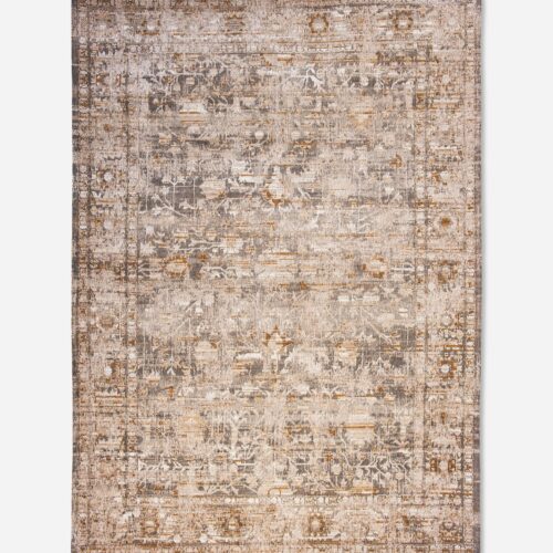 Tapis Antiquarian Ushak Suleiman Grey Louis de Poortere