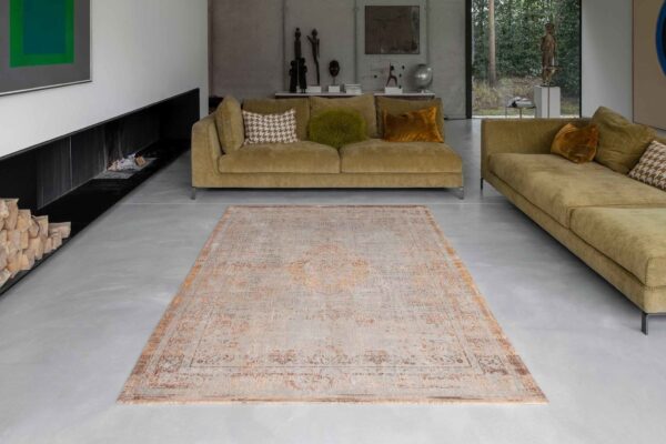 Tapis Fading World Medallion Salmon Louis de Poortere – Image 2