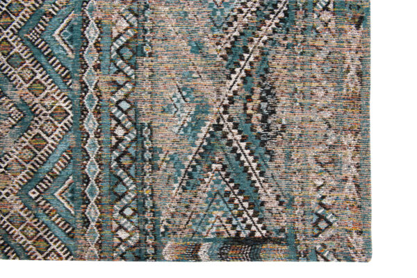 Tapis Antiquarian Kilim Zemmuri Blue Louis de Poortere – Image 4