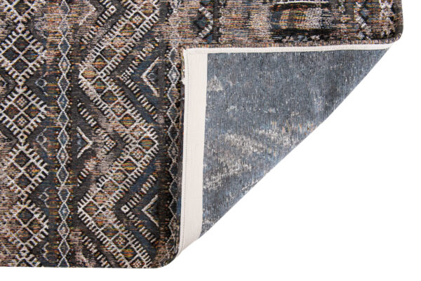 Tapis Antiquarian Kilim Black Rabat Louis de Poortere – Image 3