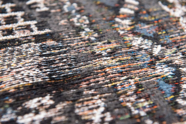 Tapis Antiquarian Kilim Black Rabat Louis de Poortere – Image 6