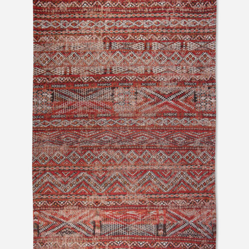 Tapis Antiquarian Kilim Fez Red Louis de Poortere