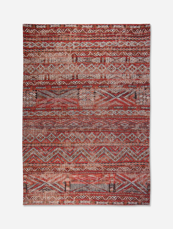 Tapis Antiquarian Kilim Fez Red Louis de Poortere