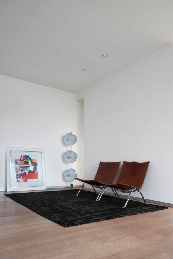 Tapis Structures Baobab Black Water Louis de Poortere – Image 4