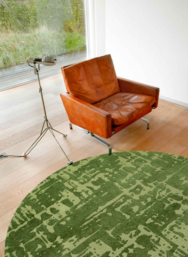 Tapis Structures Baobab Perrier's Green Louis de Poortere – Image 4