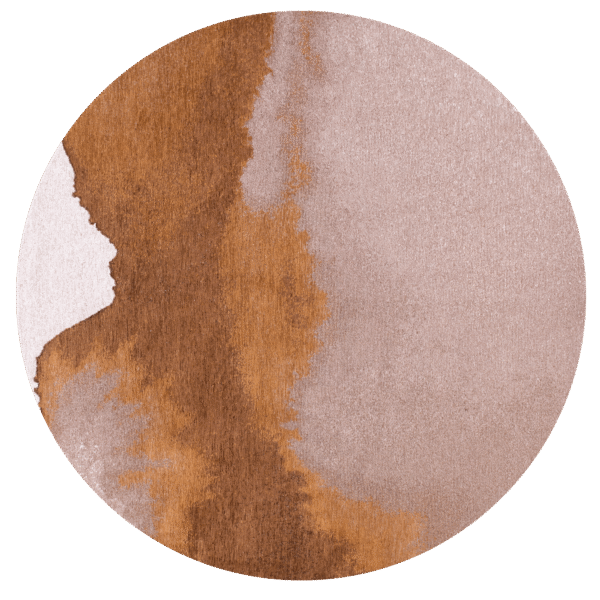 Tapis Meditation Lagoon Chestnut Louis de Poortere – Image 3