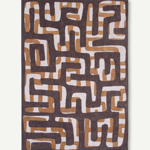 Tapis Craft Kuba Bison Louis de Poortere