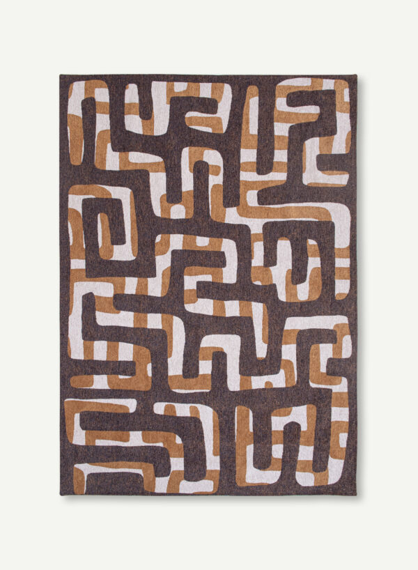 Tapis Craft Kuba Bison Louis de Poortere