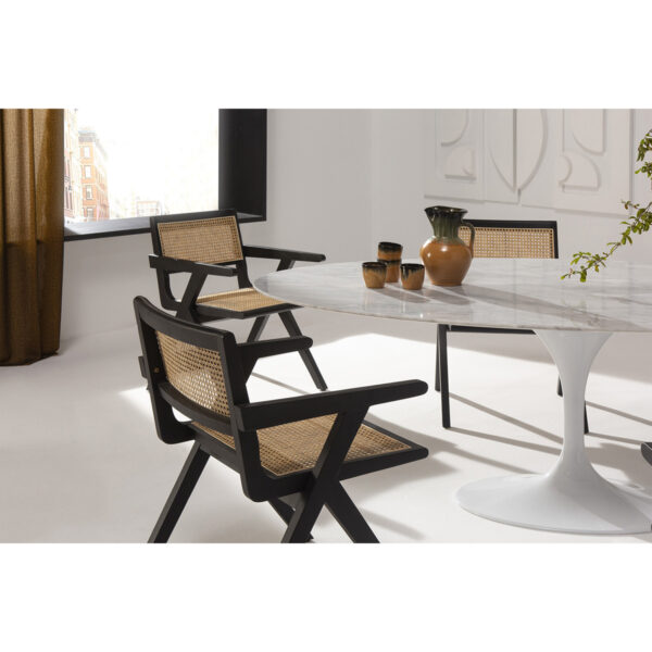 Table en marbre ovale Obaline Thai Natura-25612:00-image ambiance 2