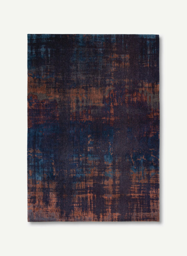 Tapis Atlantic Venetian Dust Sunset Blue Louis de Poortere