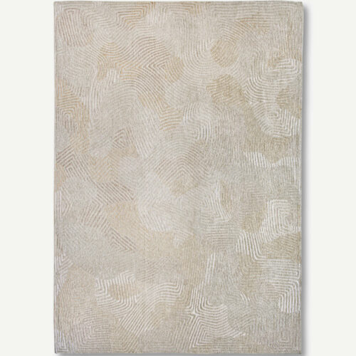 Tapis Meditation Coral Shell Beige Louis de Poortere