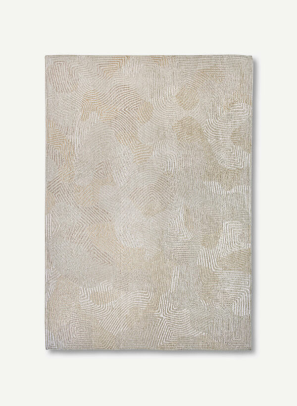 Tapis Meditation Coral Shell Beige Louis de Poortere
