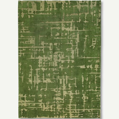 Tapis Structures Baobab Perrier's Green Louis de Poortere