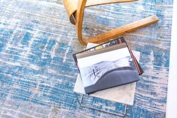 Tapis Atlantic Streaks Long Island Blue Louis de Poortere – Image 5